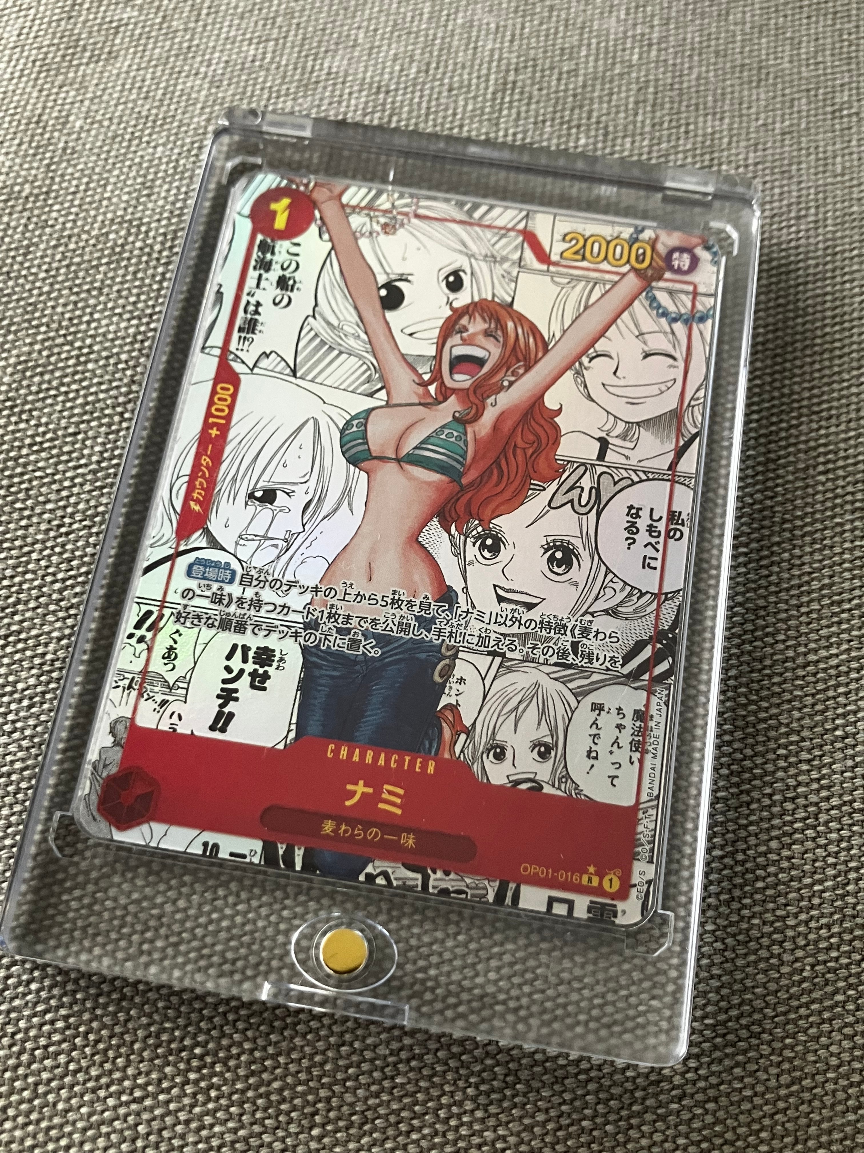 PSA10】ナミ R-P [OP01-016] (ブースターパック ロマンスドーン) 1枚の