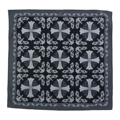 CHROME HEARTS クロムハーツ(原本無) その他アクセサリー 総柄 アイウェア クロス グレー系【中古】
