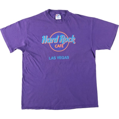 古着 90年代 ヘインズ Hanes HARD ROCK CAFE ハードロックカフェ アドバタイジングTシャツ USA製 メンズL相当 ヴィンテージ/eaa623314