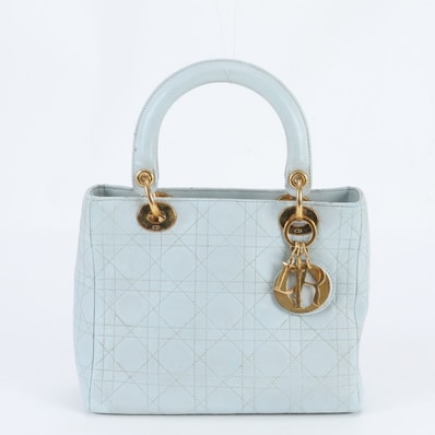 ■美品 クリスチャンディオール カナージュ レディディオール ハンドバッグ