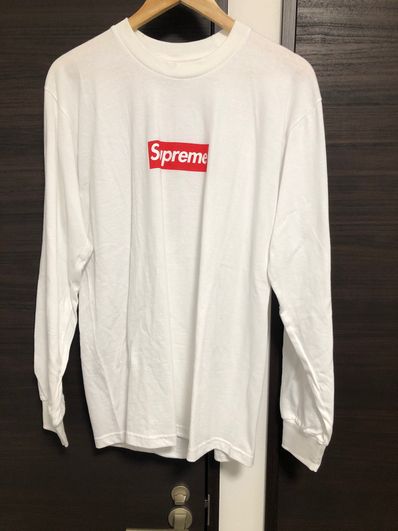 Supreme Box Logo L/S Tee "White"