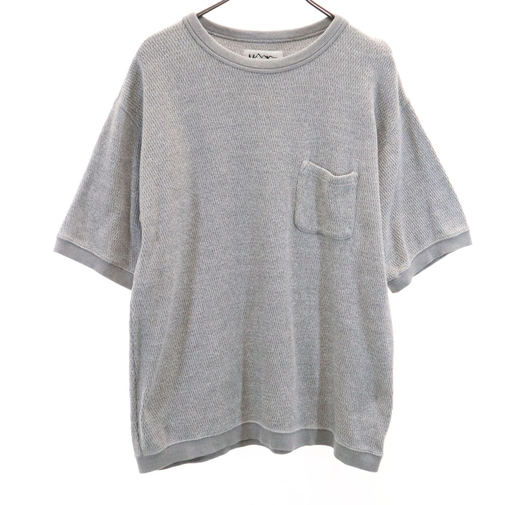 MANASTASH マナスタッシュ 半袖 Tシャツ M グレー系 ポケT