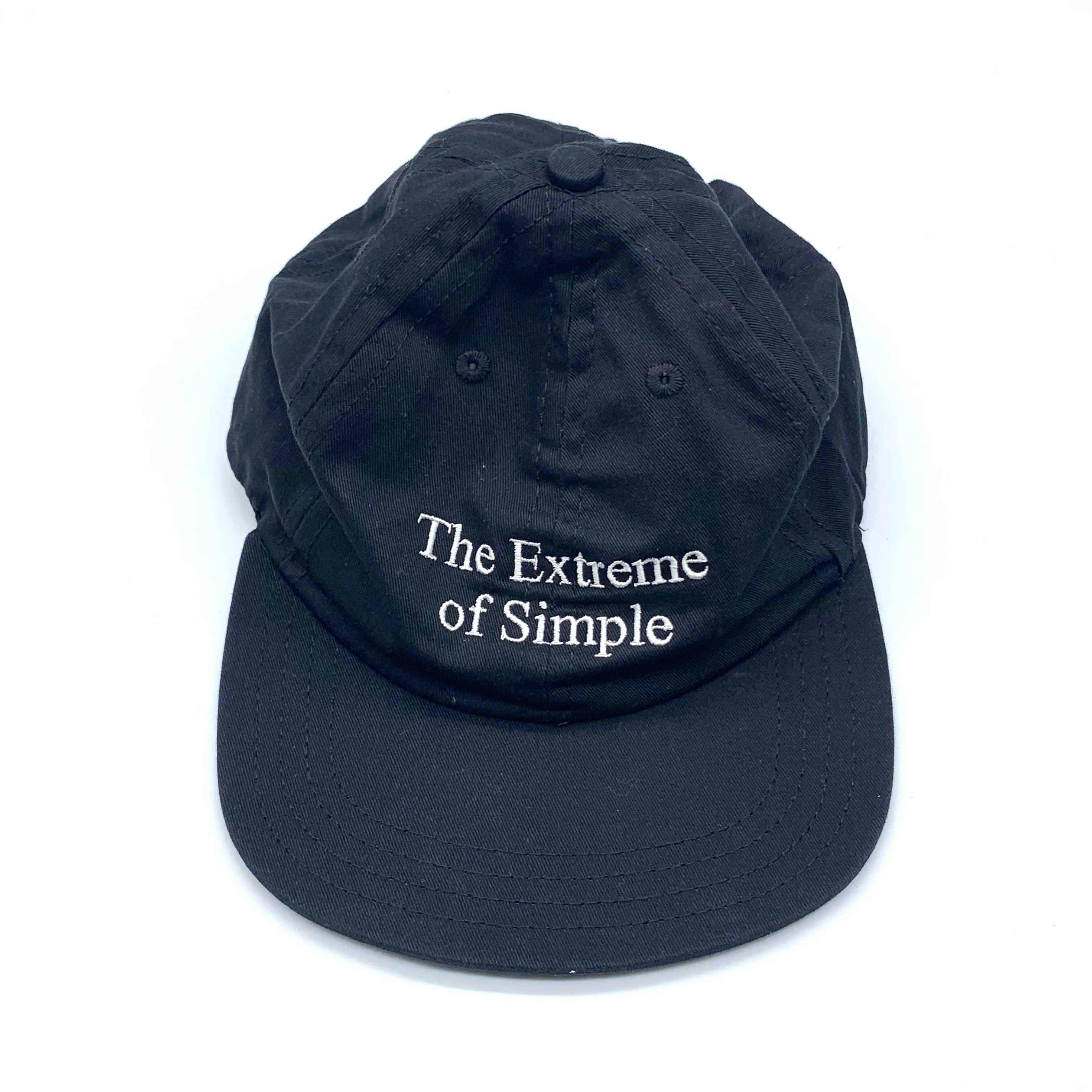 ENNOY Cotton Cap (The Extreme of Simple Logo) "Black" (24SS)