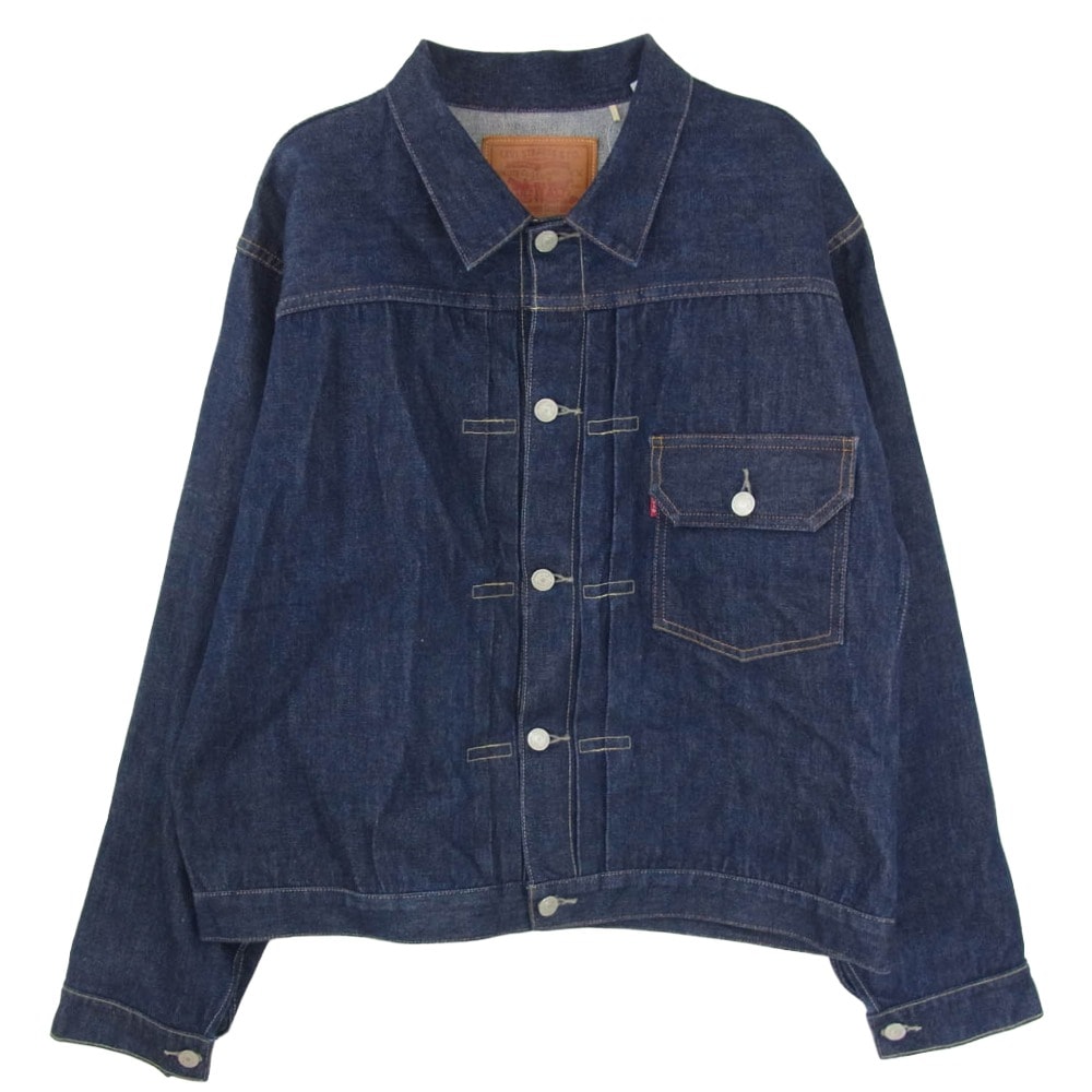 Levi's リーバイス 70506-0028 TYPE I JACKET 1936 506XX 1stタイプ オーガニックコットン デニムジャケット Gジャン インディゴブルー系 44【美品】【中古】
