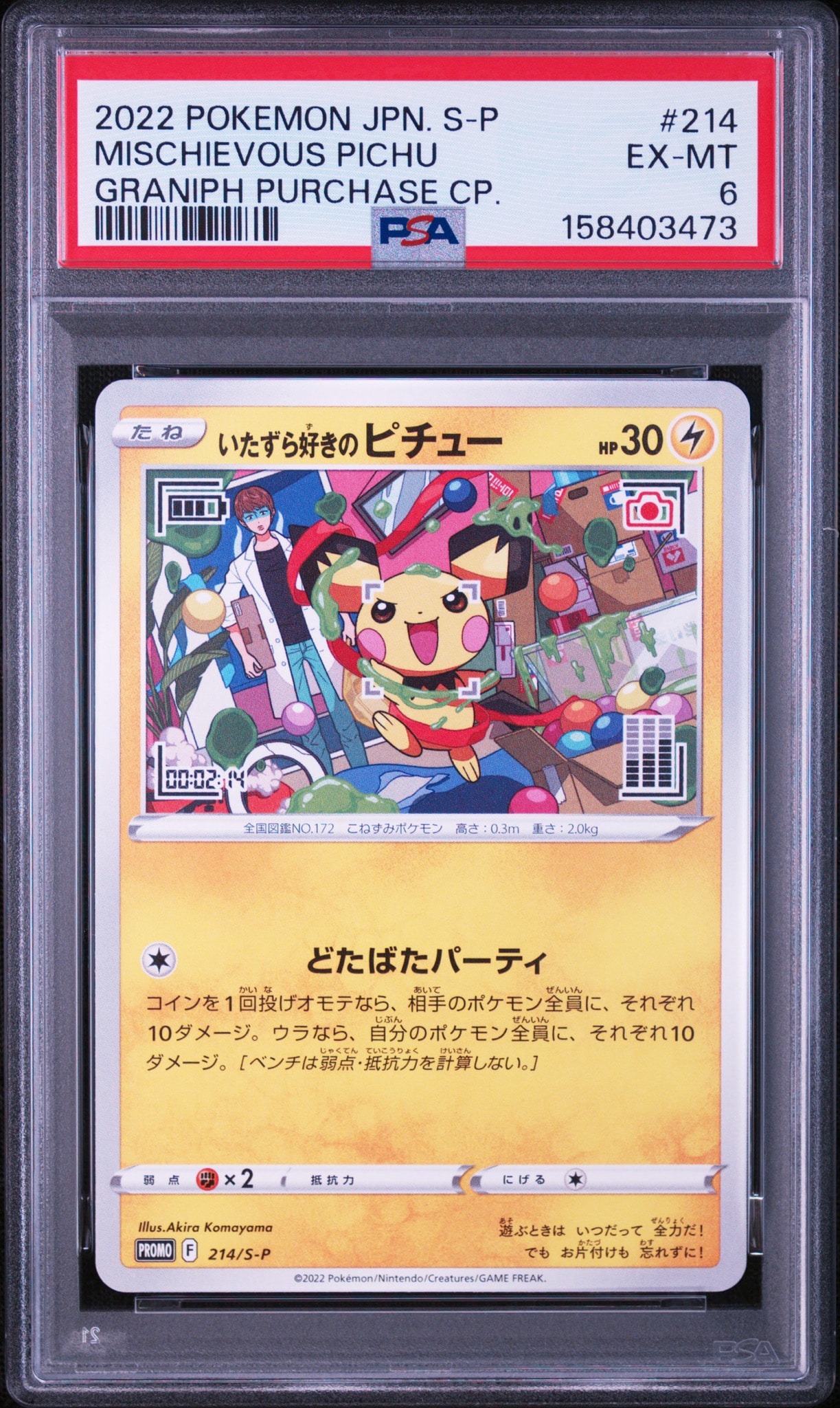 Mischievous Pichu - 214/S-P