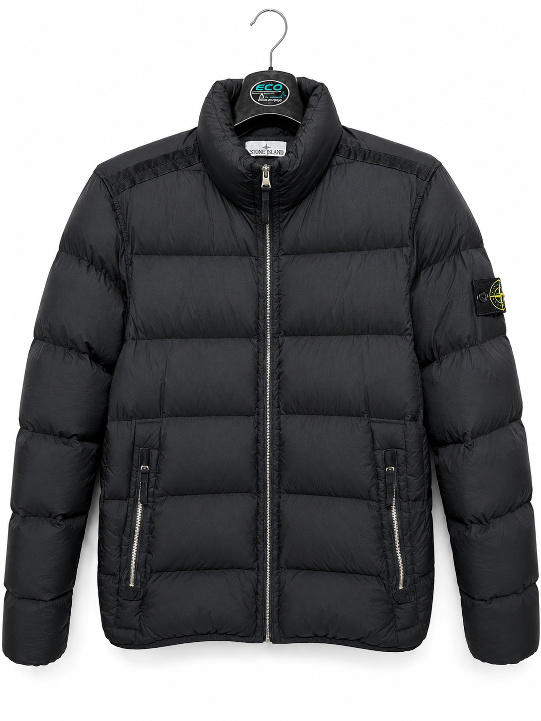 Stone Island 44028 Seamless Tunnel Nylon Down-TC Blouson - 23FW "Black"