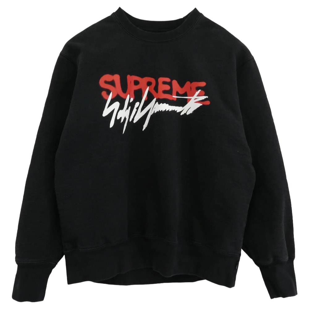 Supreme シュプリーム スウェット 20AW Yohji Yamamoto Crewneck クルーネック スウェット ブラック系 S【中古】