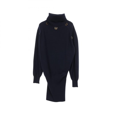 ルイ・ヴィトン LOUIS VUITTON ワンピース 衣料品 トップス ナイロン カシミヤ レディース ネイビー系 【中古】