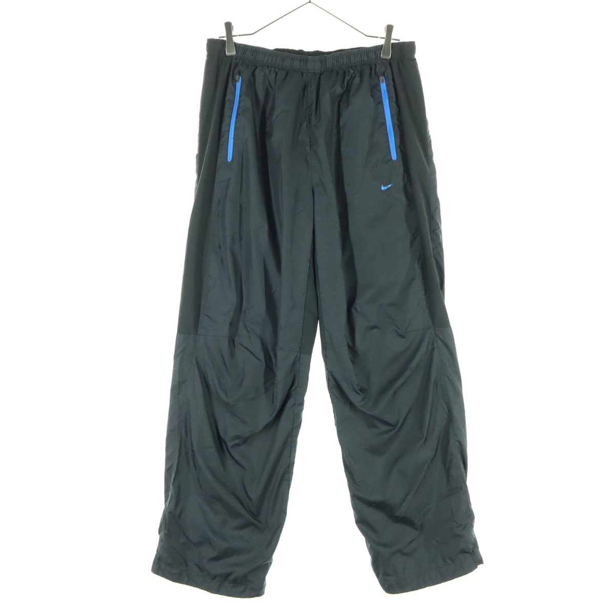 NIKE ナイキ ワンポイントロゴ ロングジャージパンツ XL グレー系