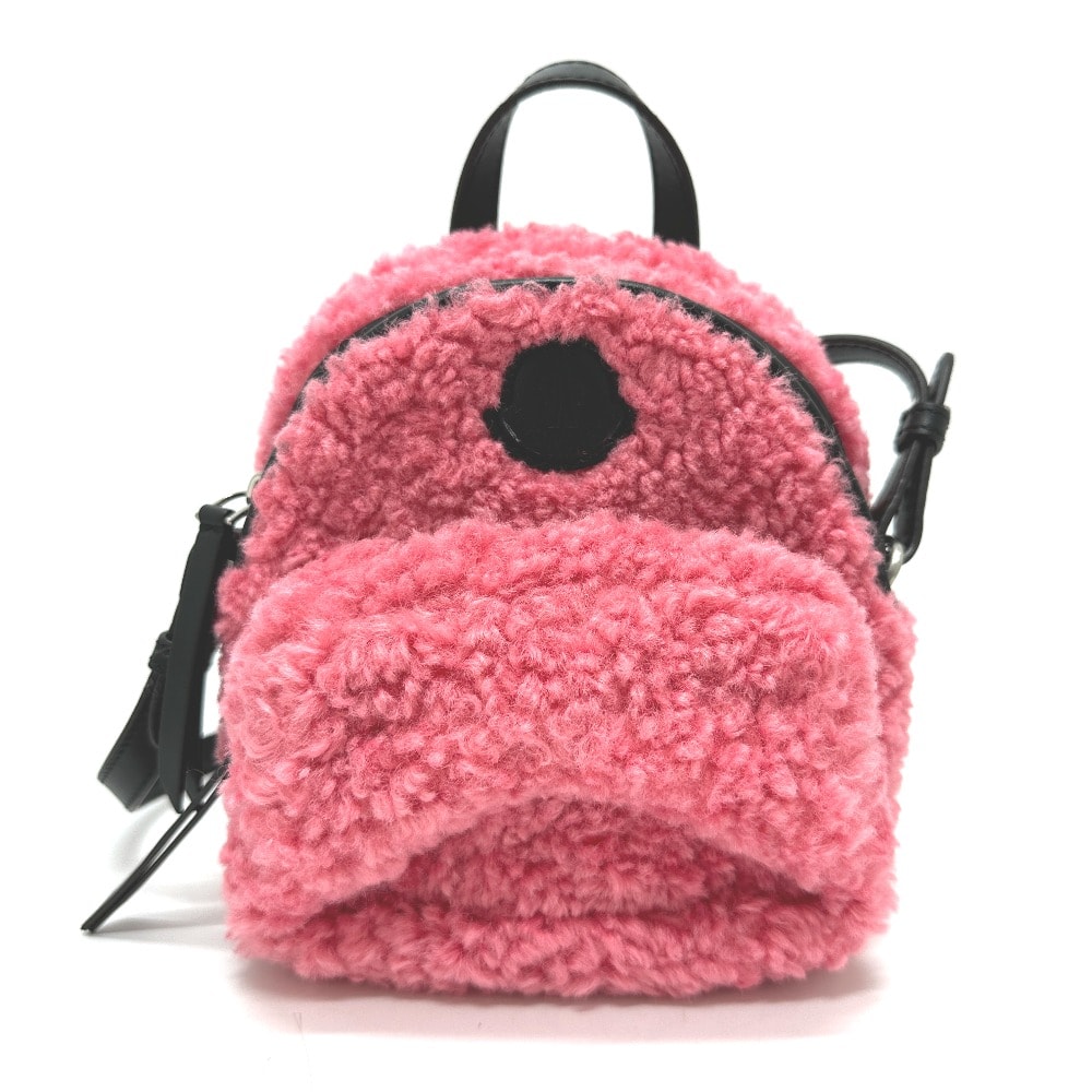 モンクレール MONCLER KILIA SMALL G209B5L60000 54AM6 ロゴ カバン 2WAYバッグ 斜め掛け ポシェット  ハンドバッグ ショルダーバッグ ポリエステル ピンク