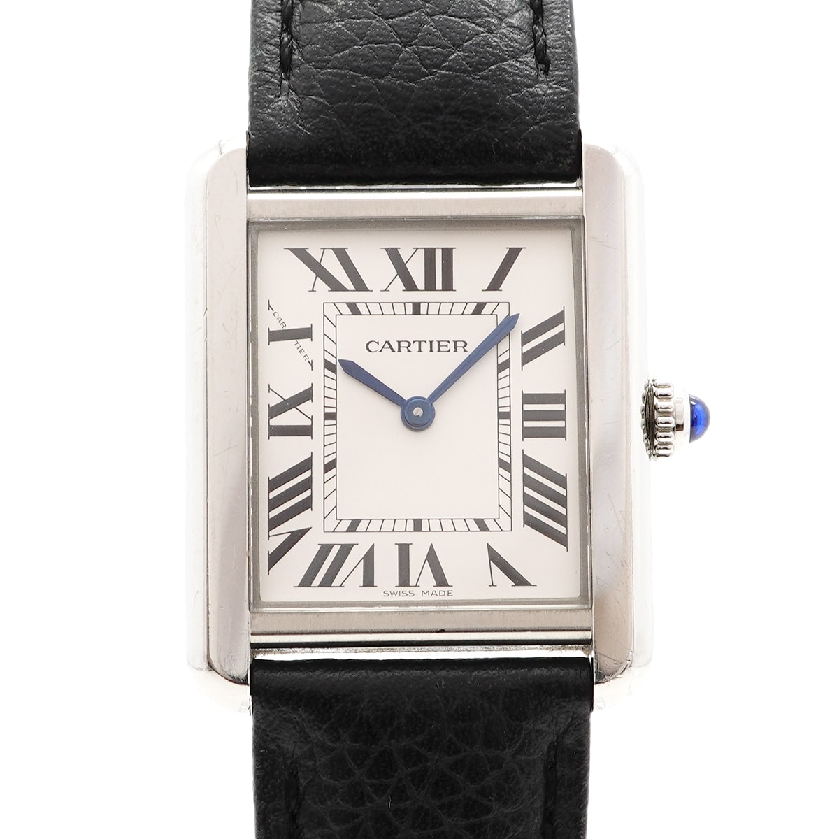 ★最終価格★SALE【6wgd0292】カルティエ タンクソロ SM WSTA0030 シルバー文字盤【中古】腕時計 レディース