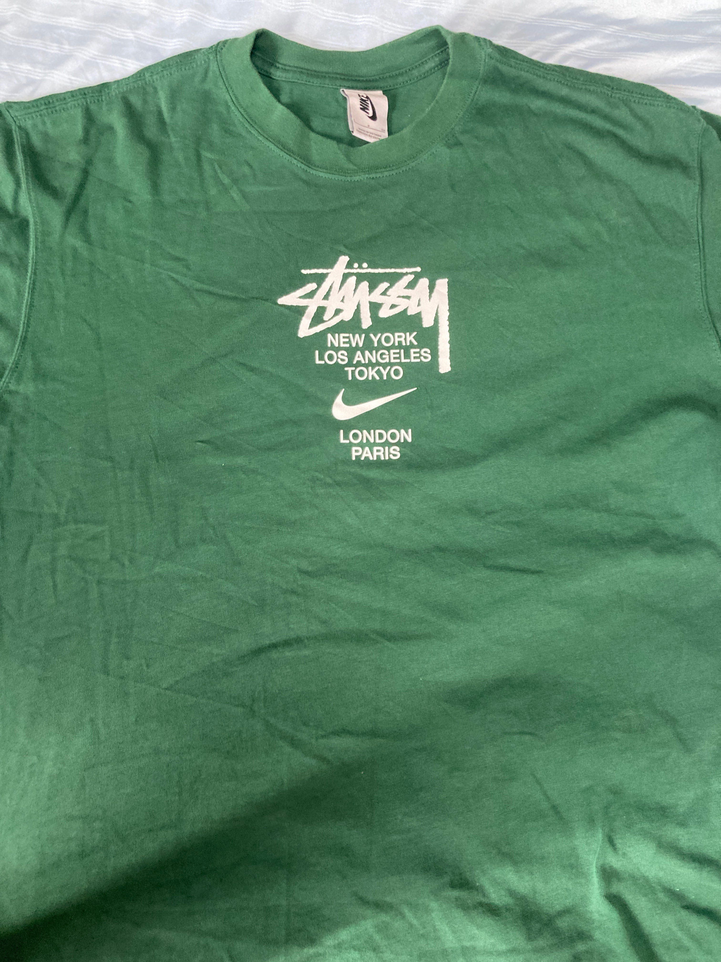 Nike x Stussy International T-Shirt "Green"