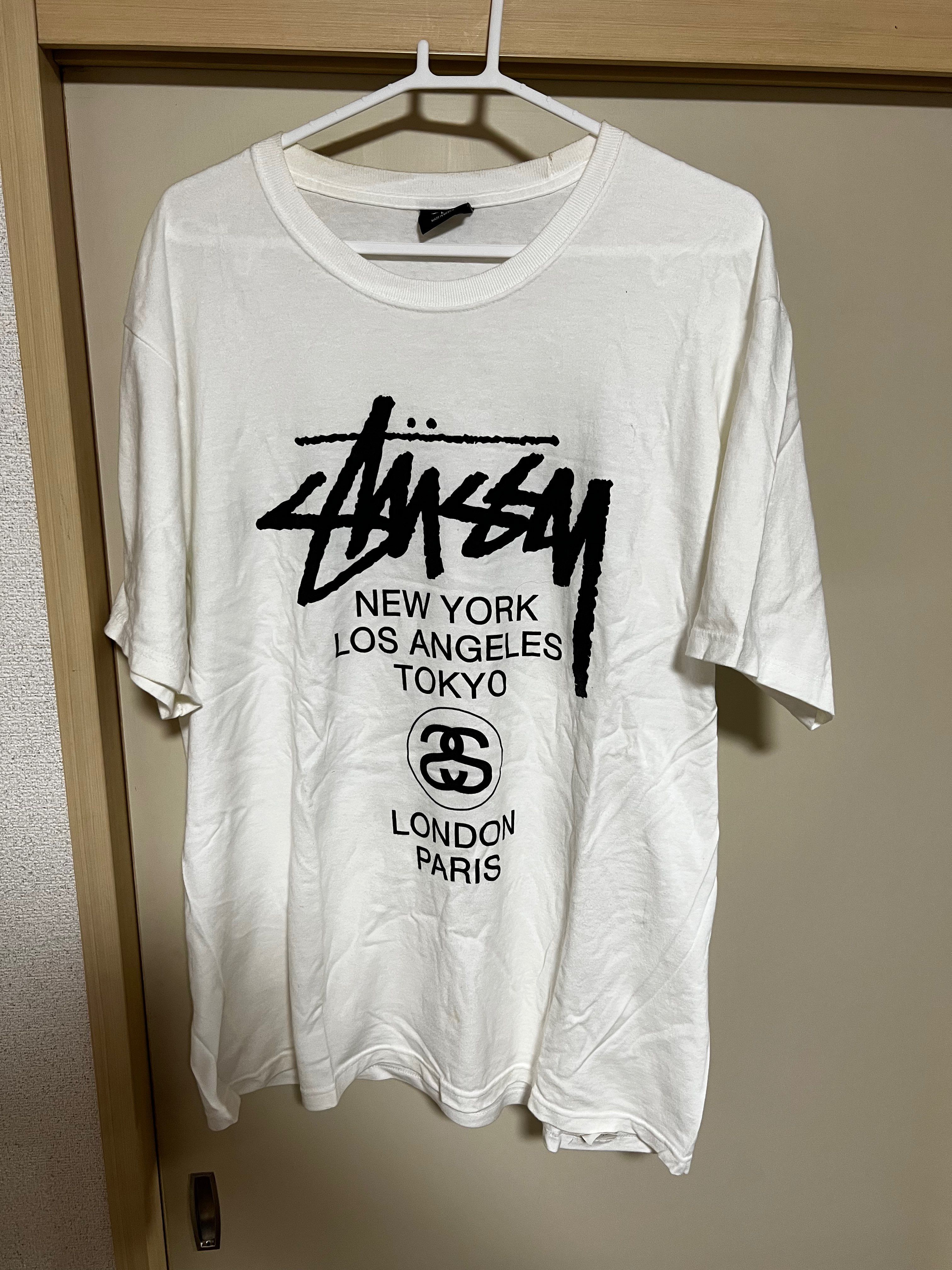 Stussy WORLD TOUR TEE "White"