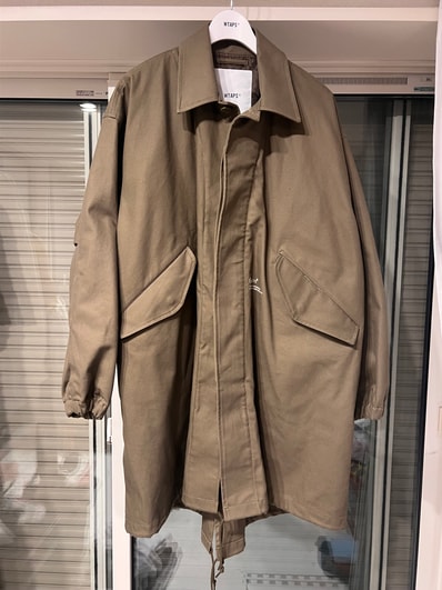 WTAPS Smock / Coat / Cotton Serge "Olive Drab"