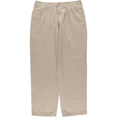 古着 ラルフローレン Ralph Lauren POLO RALPH LAUREN ツータック チノパンツ メンズw34相当/eaa588122