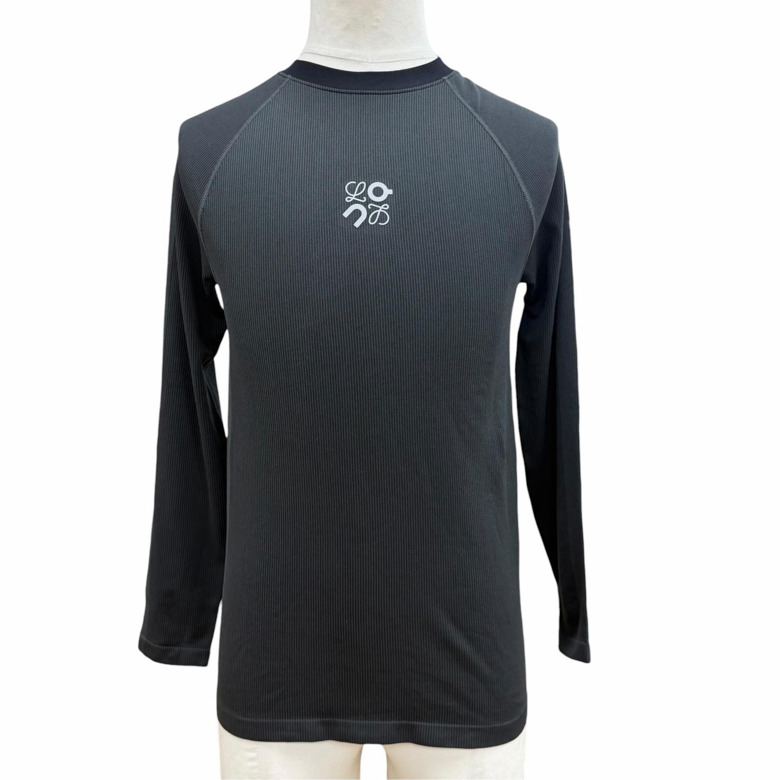 未使用品 ロエベ オン 長袖Tシャツ グレー メンズ L H929Y23X06