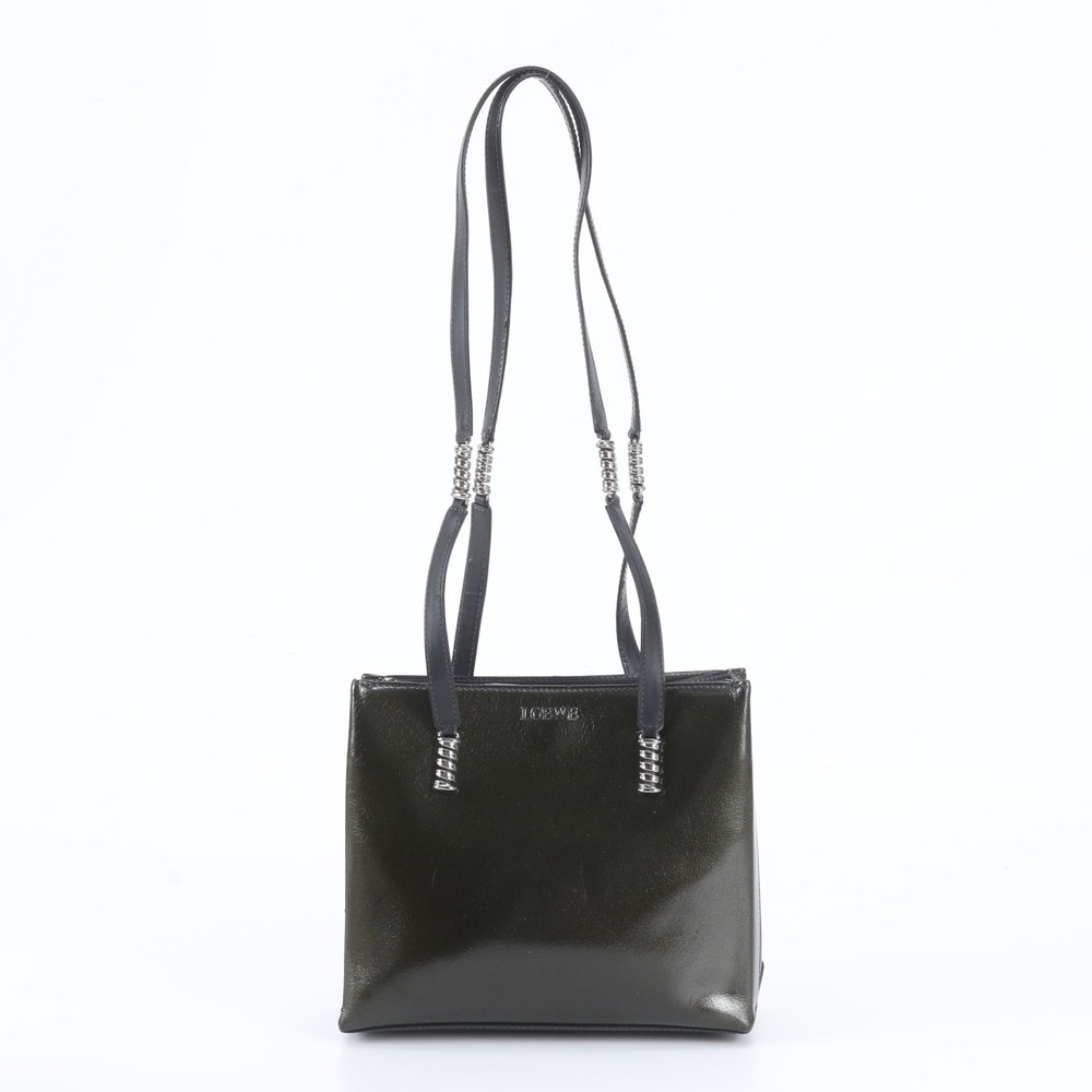 ■美品 ロエベ ショルダーバッグ レザー