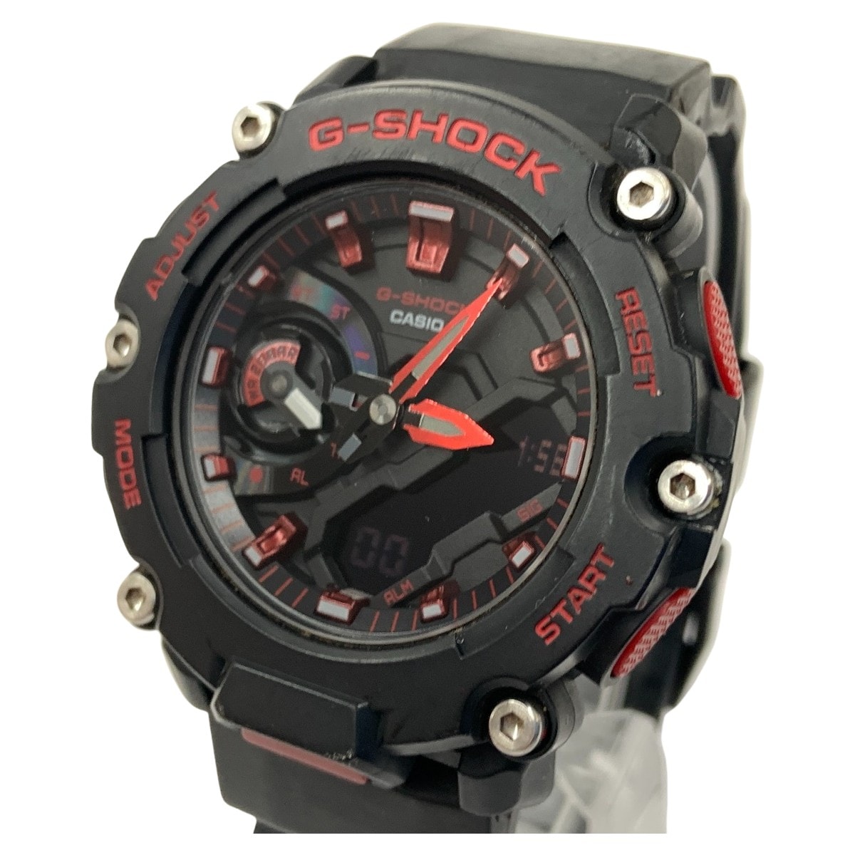 〇〇CASIO カシオ G-SHOCK ジーショック GA-2200BNR-1AJF レッド