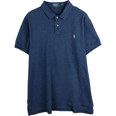 古着 ラルフローレン Ralph Lauren POLO by Ralph Lauren CUSTOM FIT 半袖 ポロシャツ メンズXL相当/eaa622708