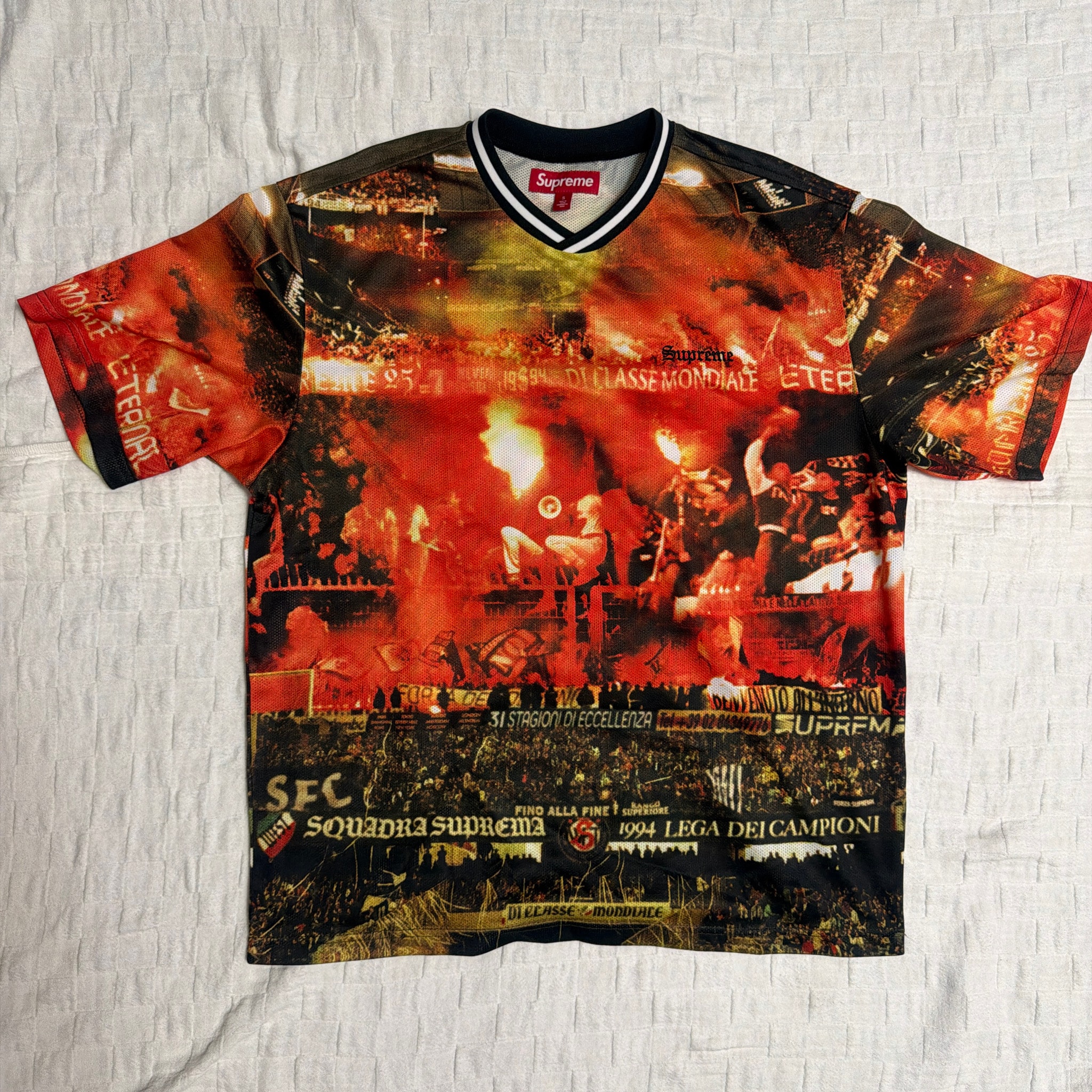 Supreme Vinci Per Noi Soccer Jersey "Multi"
