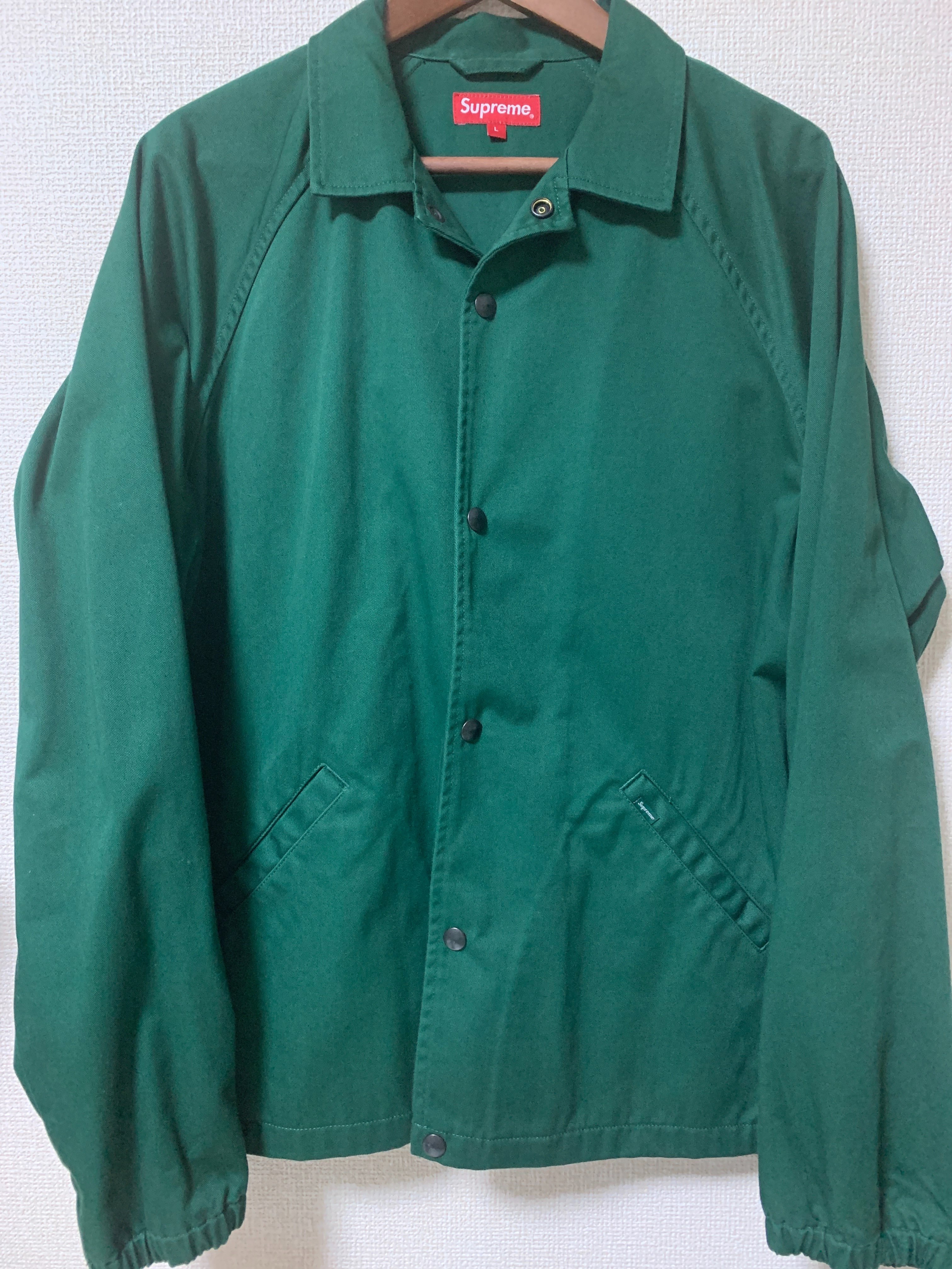 Supreme x ANTIHERO Snap Front Twill Jacket "Green"