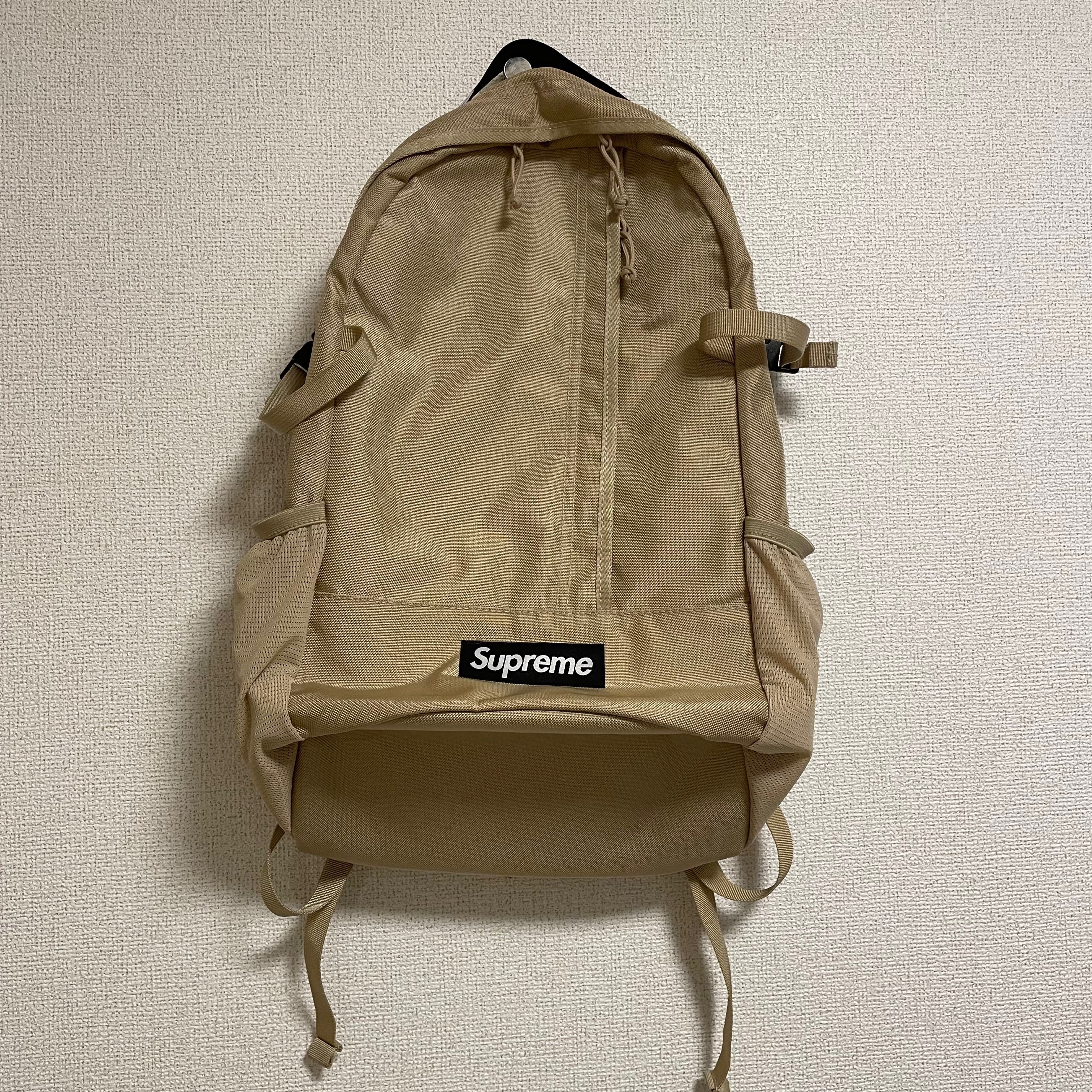 Supreme 18SS Backpack "Tan"