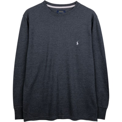 古着 ラルフローレン Ralph Lauren POLO RALPH LAUREN SLEEPWEAR サーマルロンT ハニカム メンズL相当/eaa660292