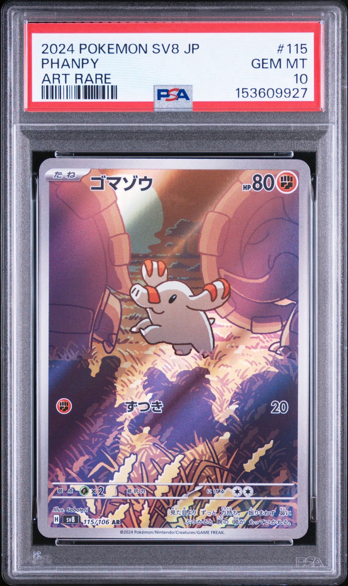 PSA10】ブラッキーV CSR[S8b 244/184](ハイクラスパック「VMAX