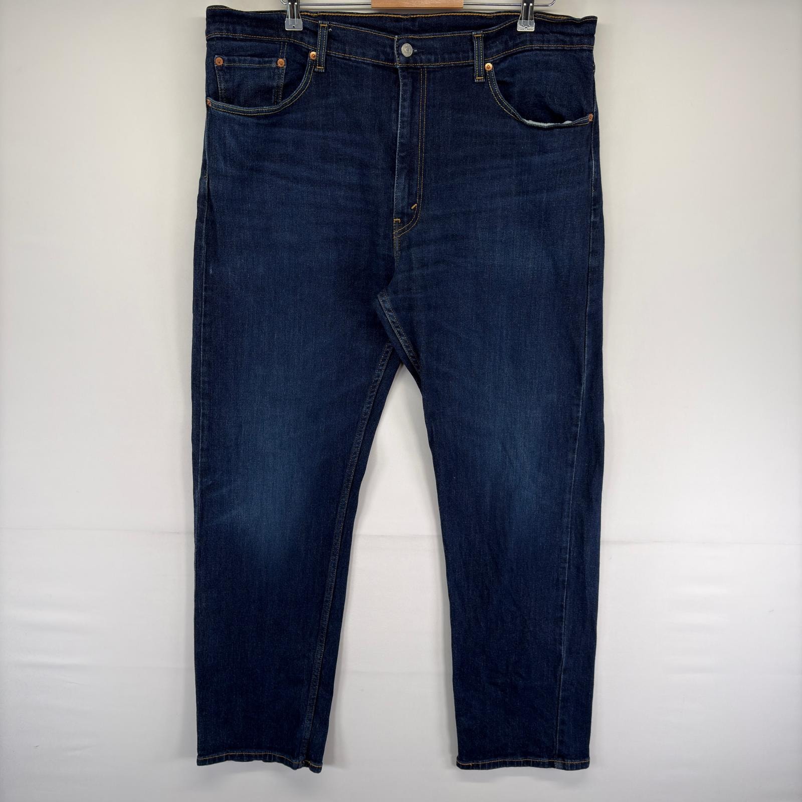 古着 リーバイス Levi's デニム パンツ 5ポケット 大きいサイズ ジッパーフライ ジーンズ ジーパン 505 W40 L32  ブルー系 メンズ