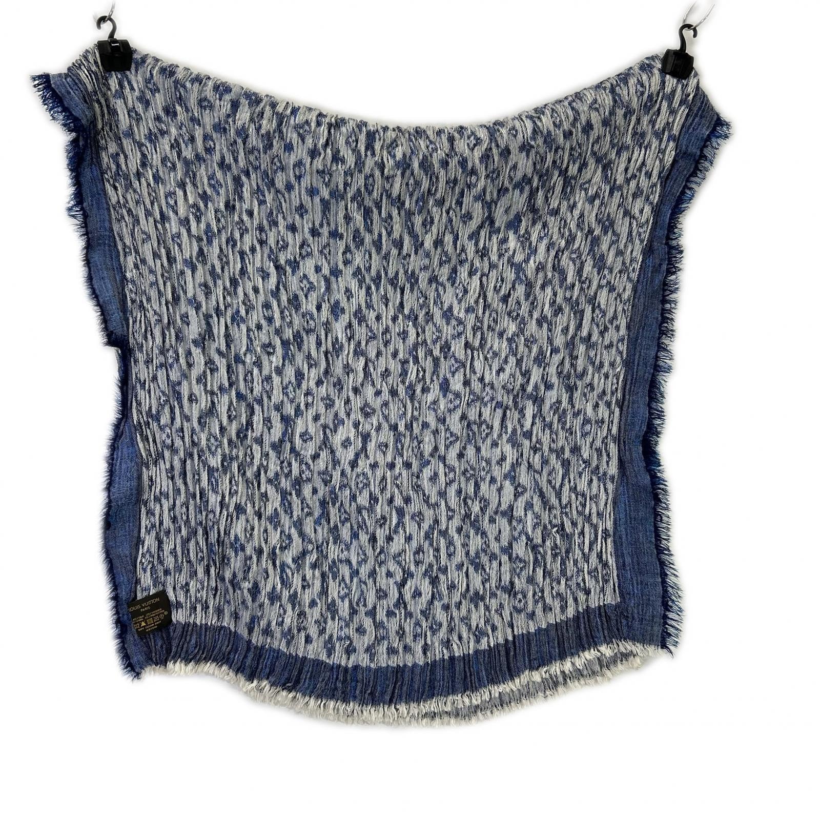 ルイヴィトン 401910 モノグラム プリーツ マフラー