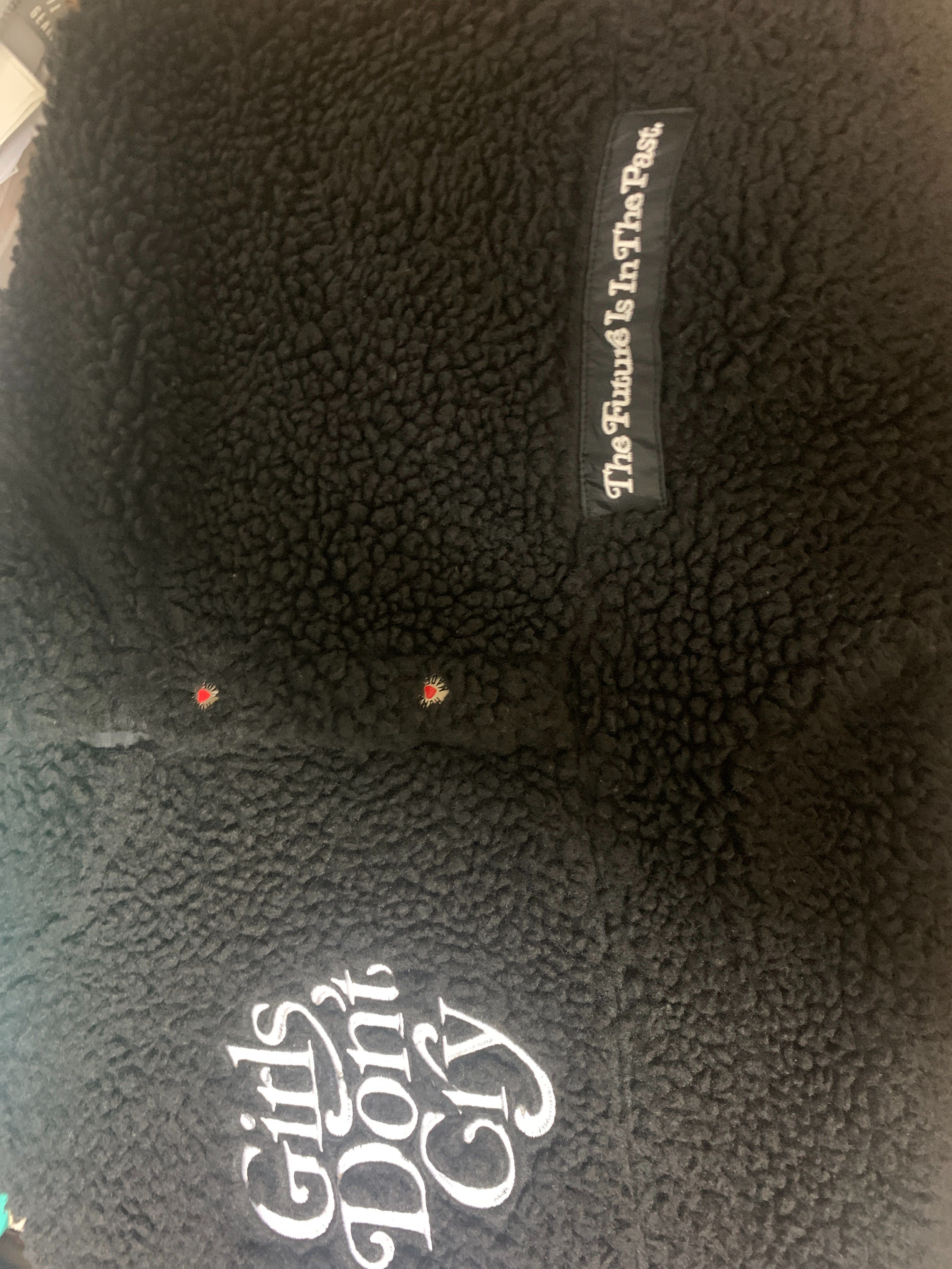 HUMAN MADE Girls Don ’t Cry fleece jacket "Black" / VERDY