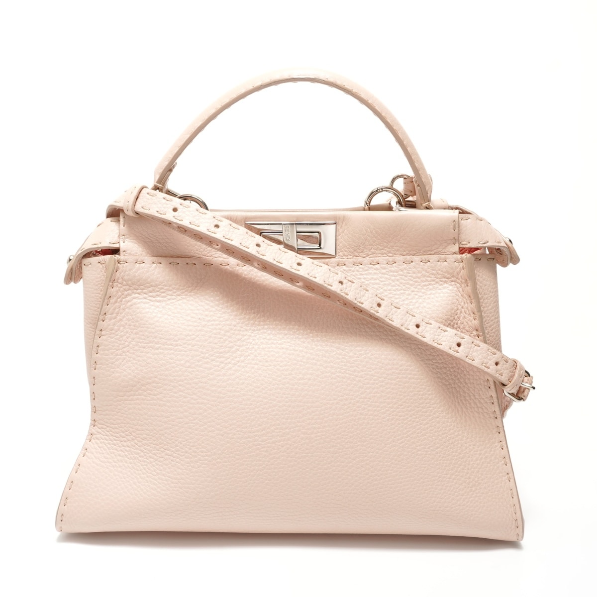 フェンディ FENDI セレリア ピーカブー 2way ハンドバッグ【中古】