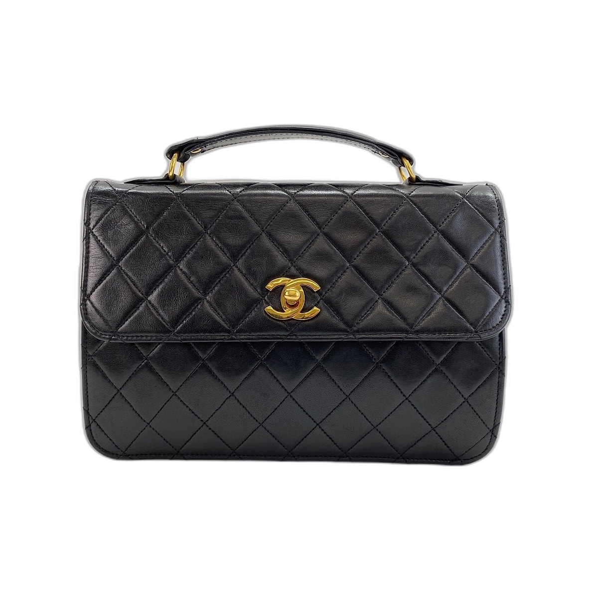 シャネル CHANEL マトラッセ ショルダーバッグ ラムスキン【中古】