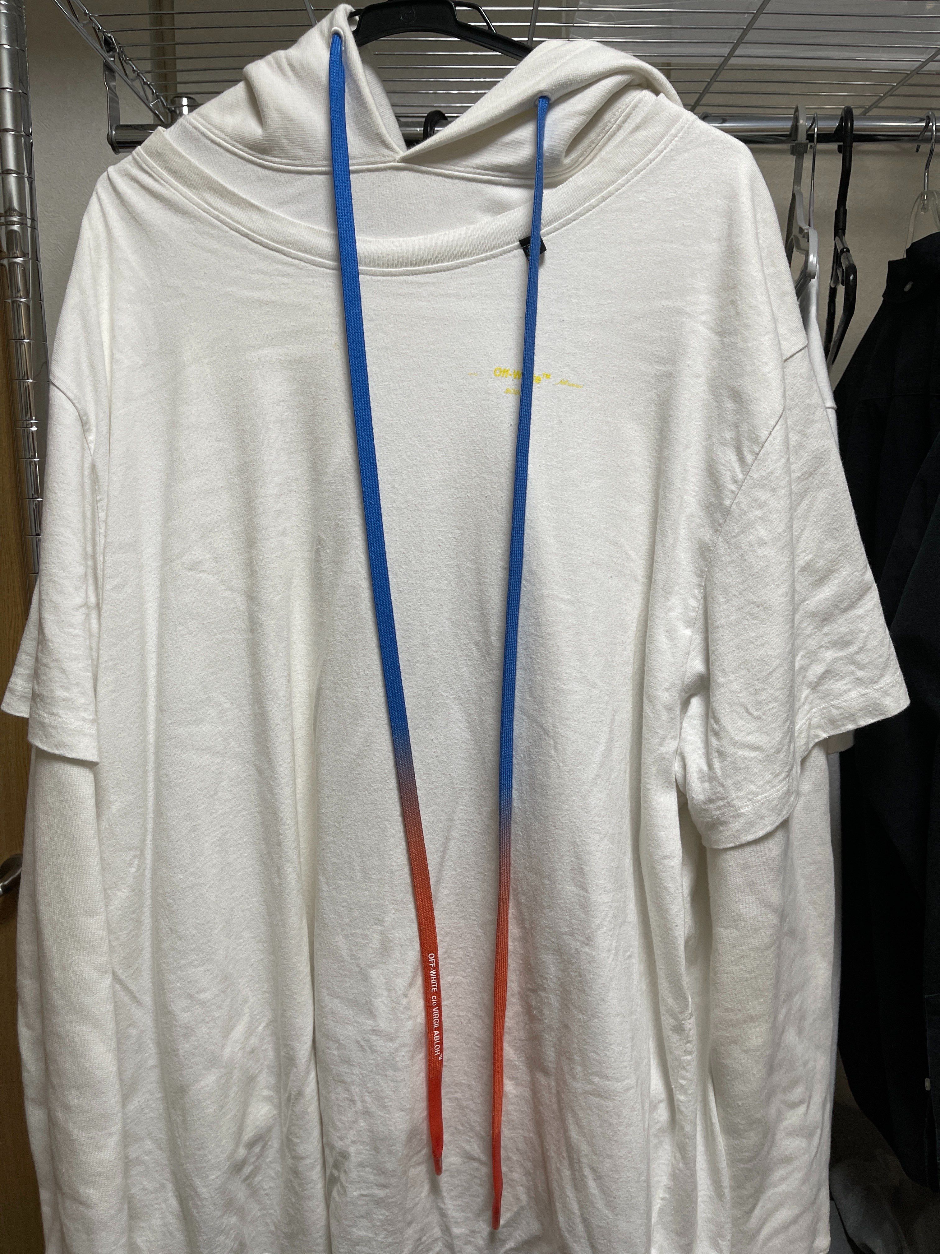 OFF-WHITE Acrylic Arrows Hoodie "White"