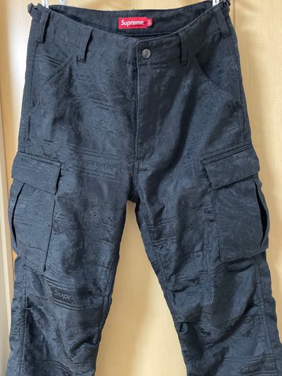 Supreme Floral Tapestry Cargo Pant "Black"