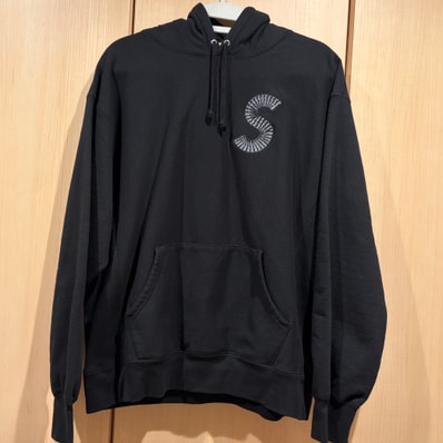Supreme S Logo Hooded Sweatshirt "Black" (20FW)