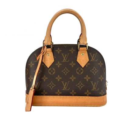 LOUIS VUITTON ルイ・ヴィトン アルマBB M53152 ハンドバッグ モノグラムキャンバス ブラウン レディース 2WAY【中古】