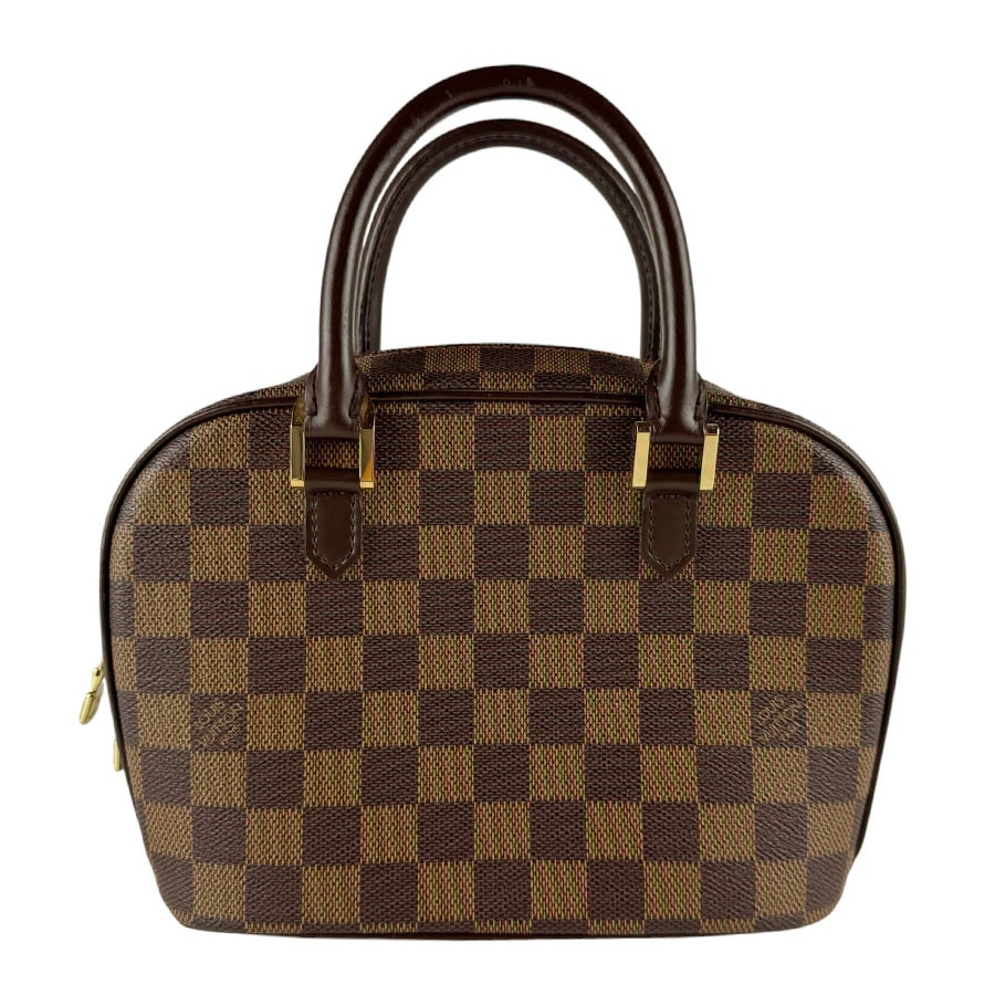ルイ ヴィトン LOUIS VUITTON ハンドバッグ ダミエ ダミエ サリア ミニ ダミエキャンバス エベヌ レディース N51286【中古】 z9546