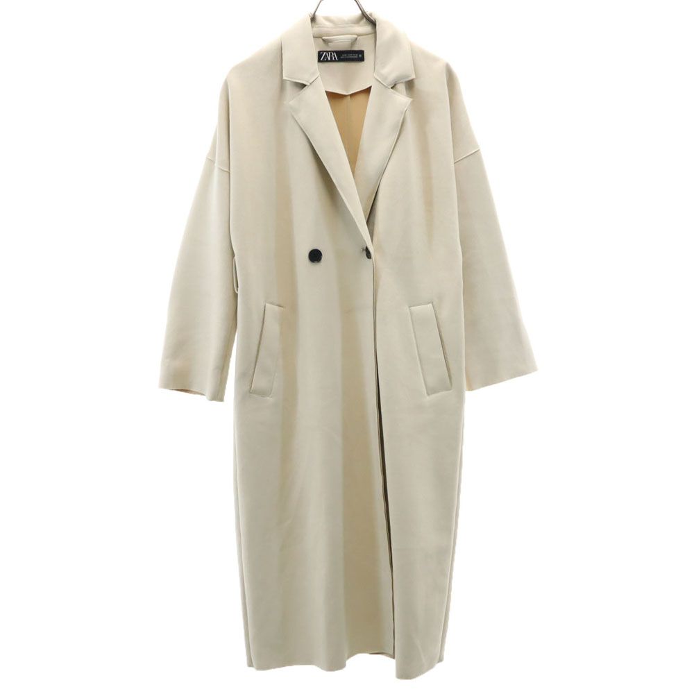 ZARA フェイク スエード ロングコート