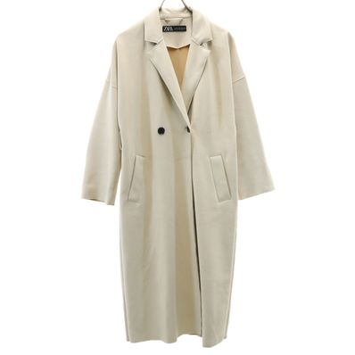 ZARA フェイク スエード ロングコート