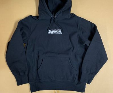 Supreme Bandana Box Logo Hooded Sweatshirt "Black"