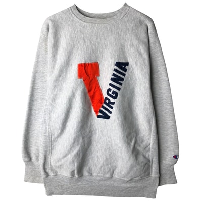 古着 90年代 チャンピオン Champion REVERSE WEAVE リバースウィーブ 刺繍タグ カレッジスウェットシャツ トレーナー USA製 メンズXL相当 ヴィンテージ/eaa605263