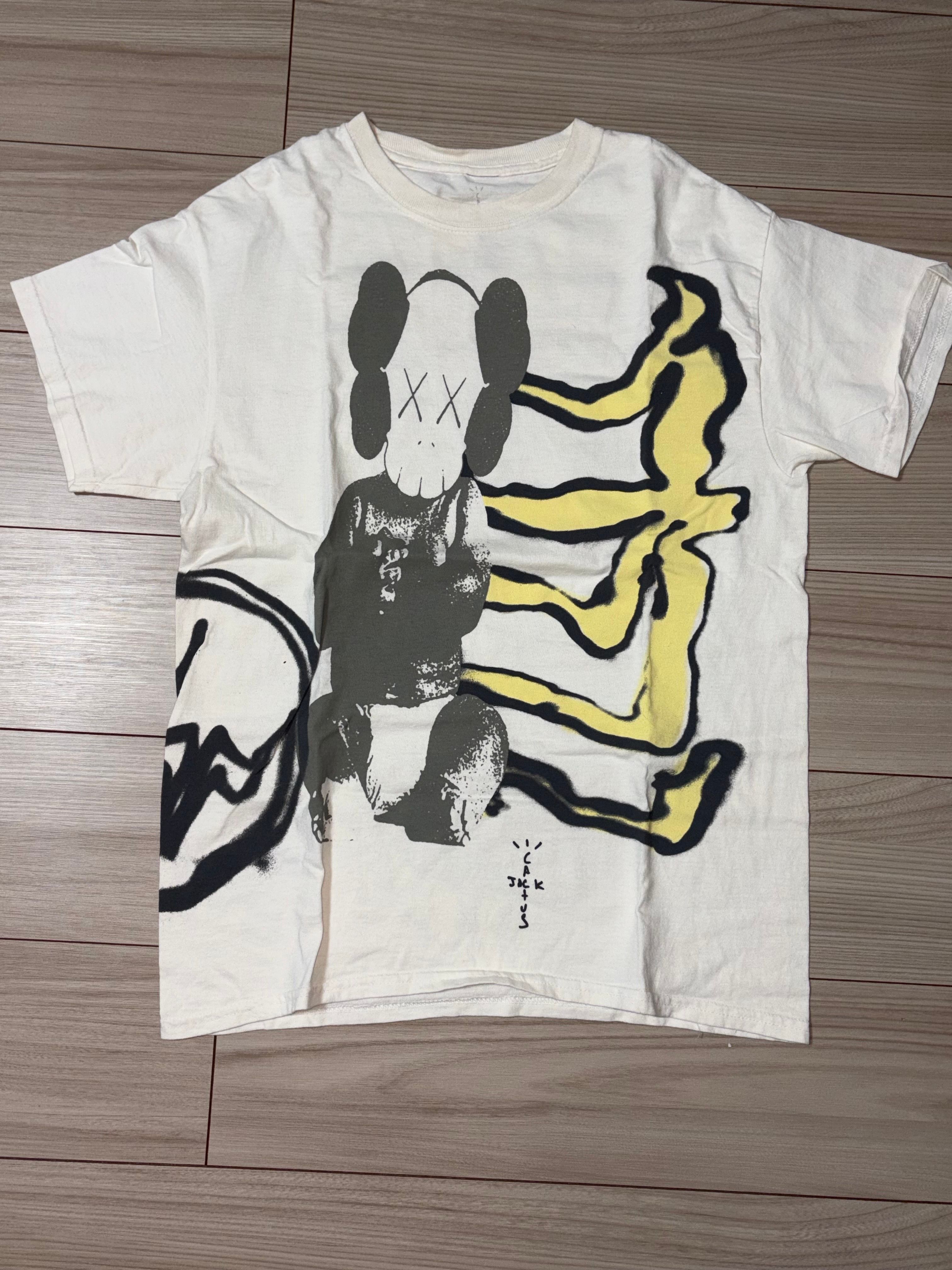 Travis Scott Cactus Jack x KAWS For Fragment Tee "White"