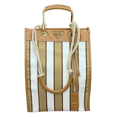 未使用品 プラダ トートバッグ ブラウン レディース 1BG561