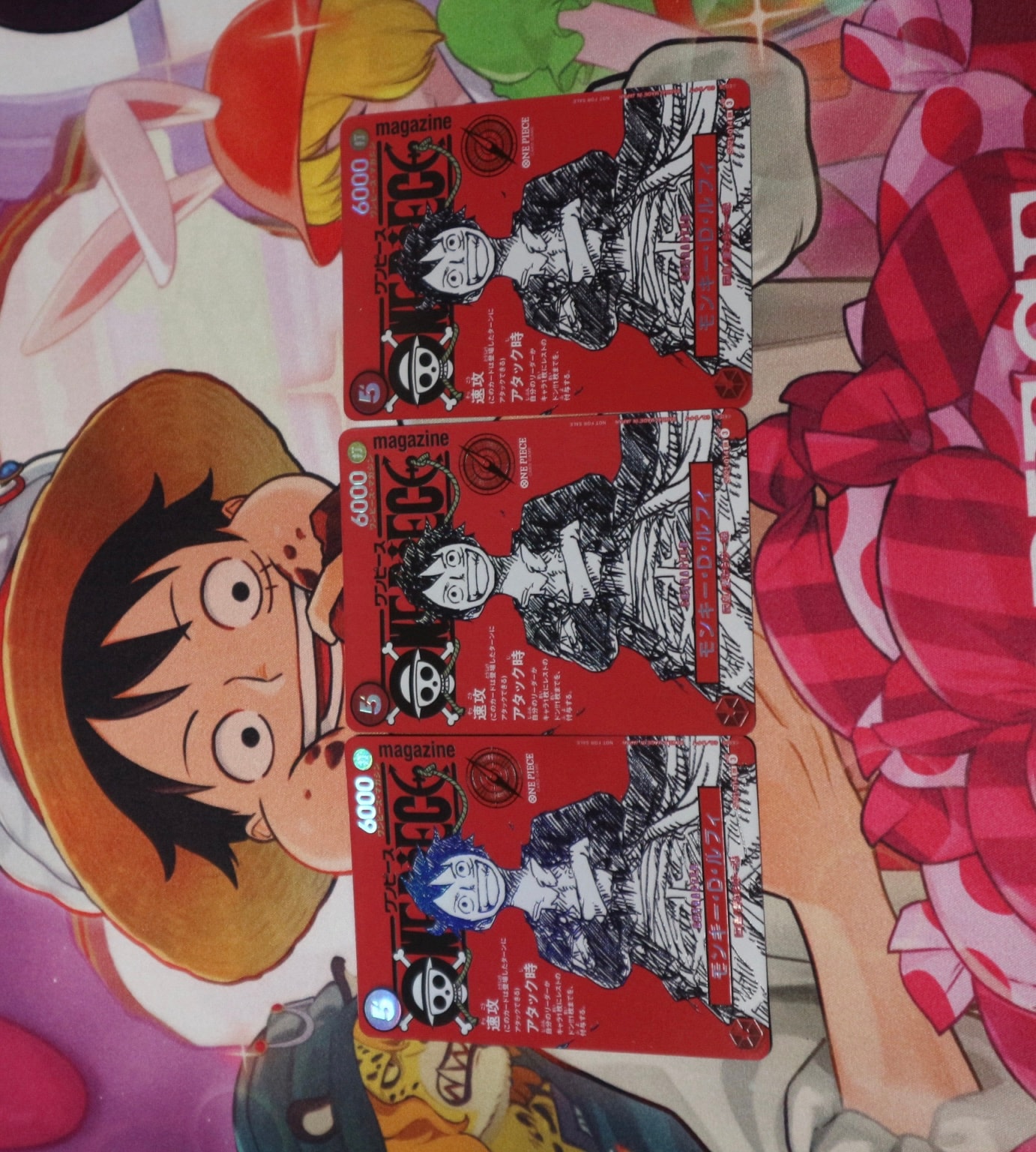 モンキー・D・ルフィ SR [ST21-014](プロモーションカード「ワンピースマガジン 特集 週刊少年ジャンプとワンピース 020」)