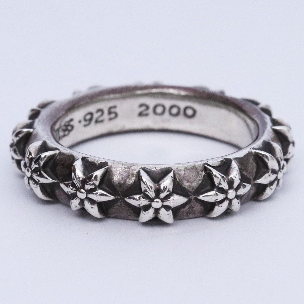 Chrome Hearts Star Band Ring "Silver"