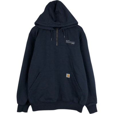 古着 カーハート Carhartt Loose Fit スウェットハーフジップパーカー メンズL相当/eaa674711
