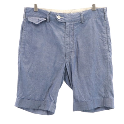 Engineered Garments エンジニアードガーメンツ USA製 シャンブレー ショートパンツ W32 ブルー
