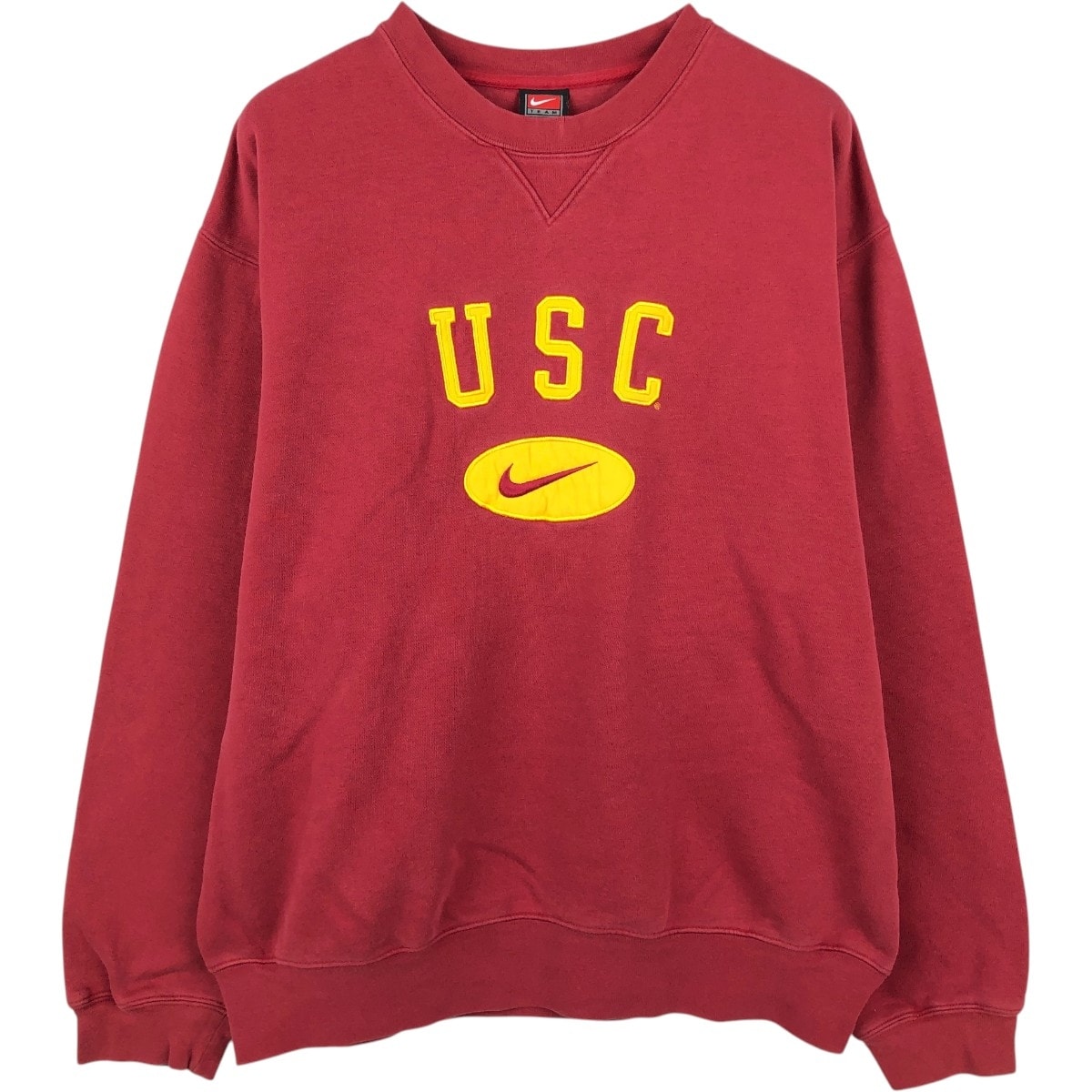 古着 ~00年代 ナイキ NIKE TEAM カレッジスウェットシャツ トレーナー メンズM相当/eaa652391