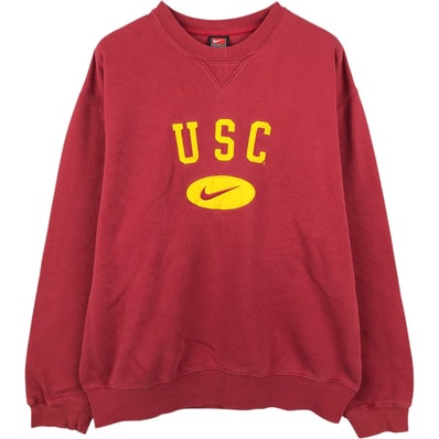 古着 ~00年代 ナイキ NIKE TEAM カレッジスウェットシャツ トレーナー メンズM相当/eaa652391